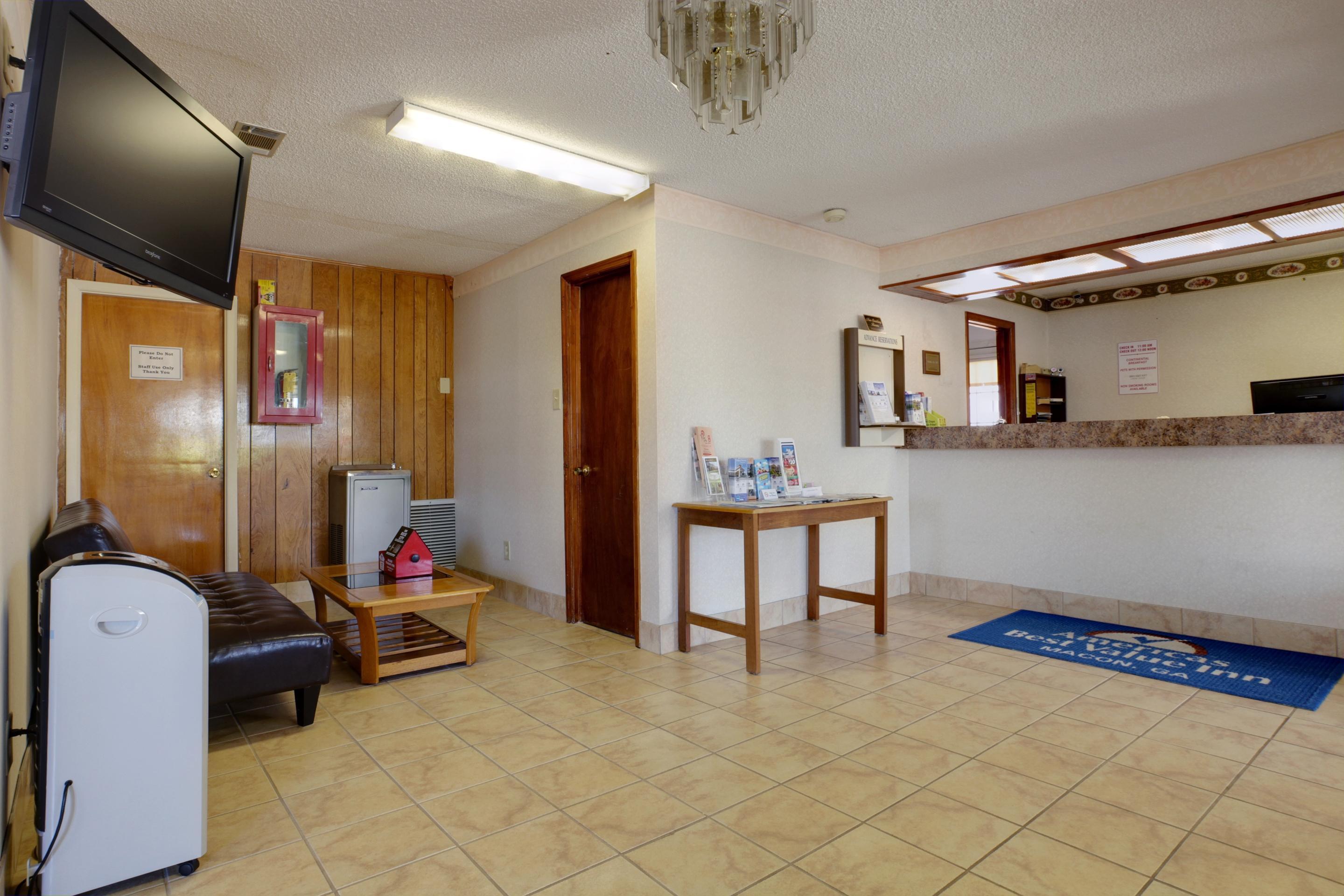 Americas Best Value Inn & Suites Macon İç mekan fotoğraf